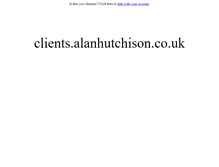 Tablet Screenshot of clients.alanhutchison.co.uk